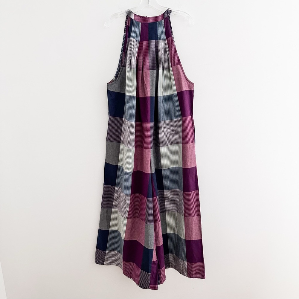 World Market Oversized Cotton Patchwork Jumpsuit … - image 7